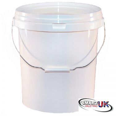 Click Here To Enlarge This Photo Of 20 Litre White Valeters Pail With Lid 